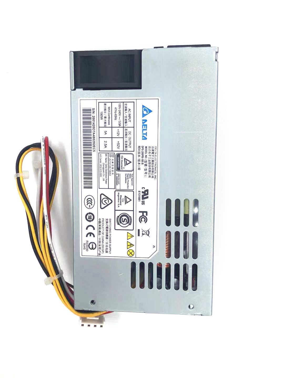 Power Supply Dps 200Pb 185B 190W For Delta Ac100 240V 3.5A 47 63Hz