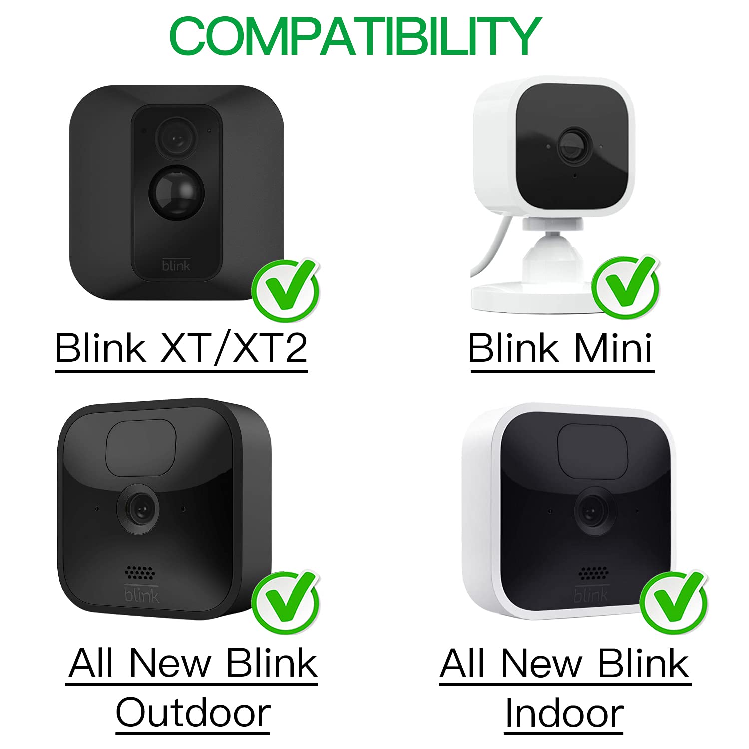 Alertcam 2Pack Suction Cup Mount For Blink Outdoor 4 (4Th Gen)/(3Rd Gen), Blink Xt / Xt2, Blink Mini, Attach Your Blink Home Security Camera With No Tools