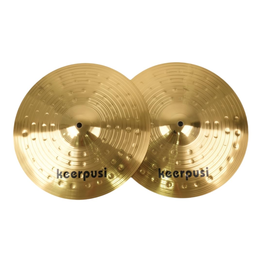Keerpusi 14'' Hi Hat Cymbals Pair Drum Cymbals