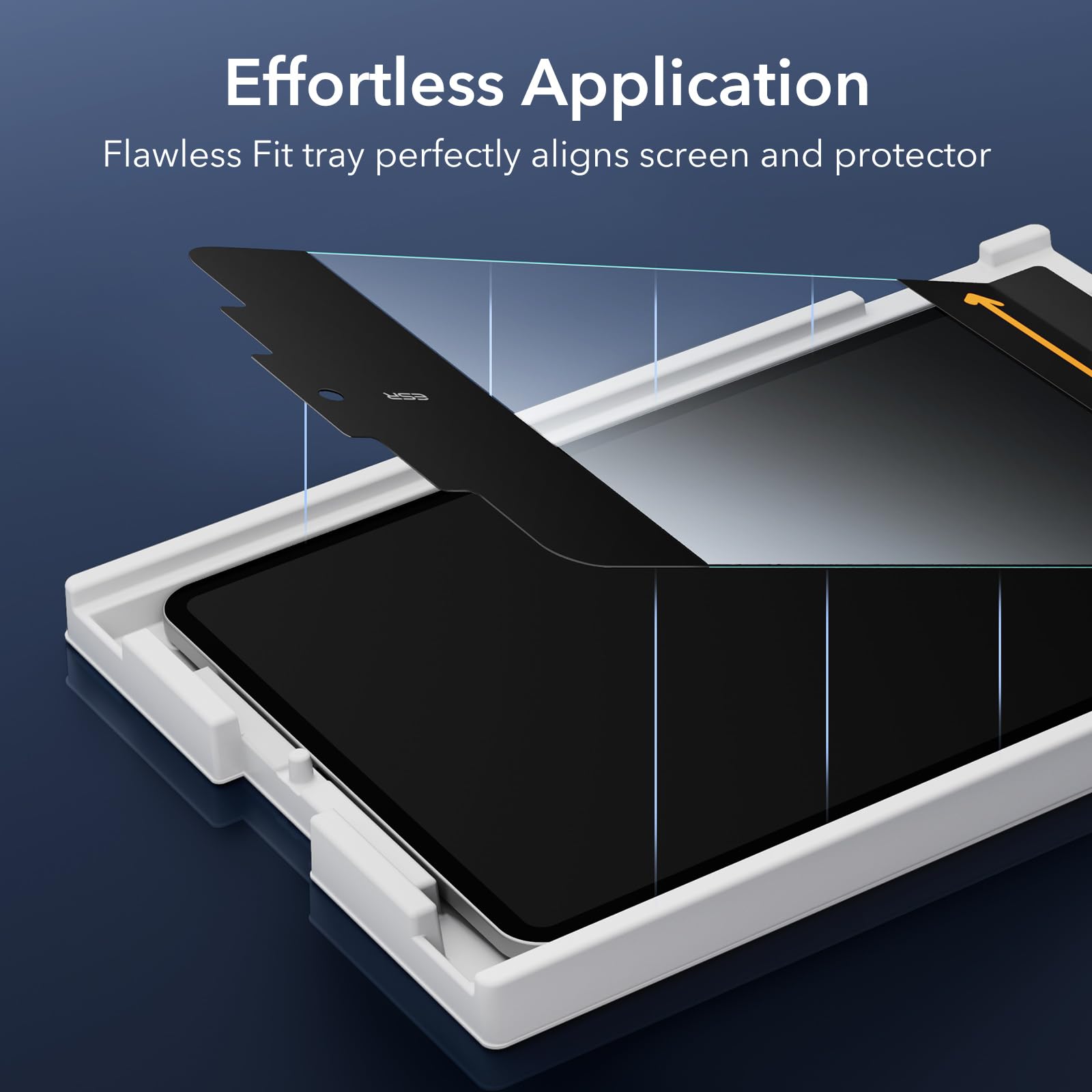 Esr 2 Pack Screen Protector For Ipad Air 5Th/4Th Generation(2022/2020), Ipad Pro 11 Inch (2022/2021/2020/2018) Screen Protector, Tempered Glass Film With Easy Application Tray, Anti Scratch, Hd