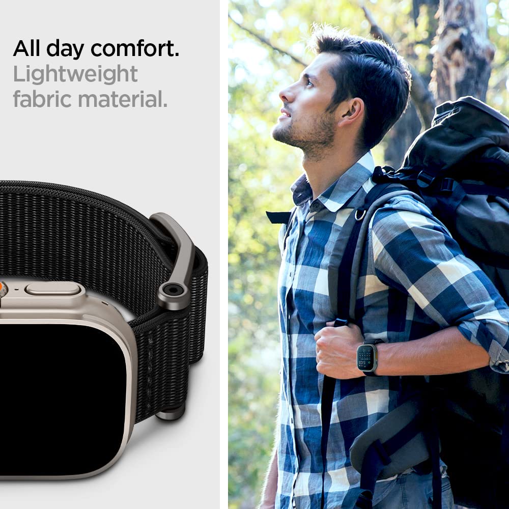 Spigen Durapro Flex Designed For Apple Watch Band Compatible With Ultra 3/2/1 49Mm, Series 11/10 46Mm, 9/8/7 45Mm, Se3/Se2/Se/6/
