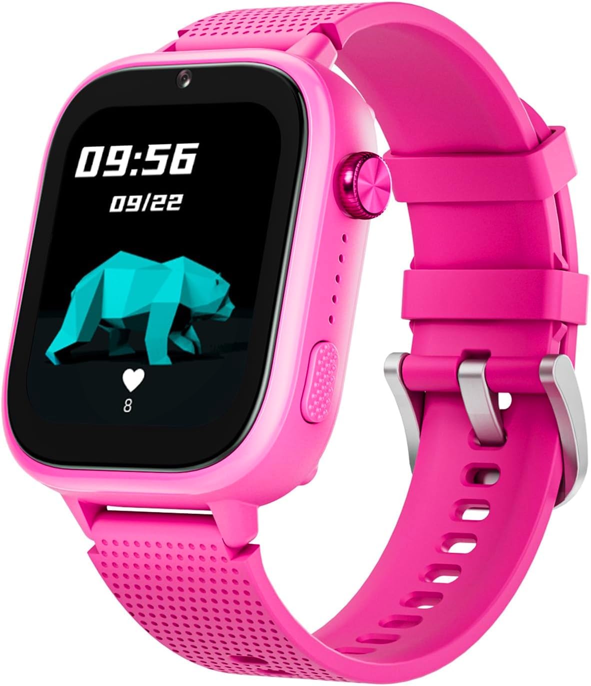 OKYUK Kids Smart Watch Gift for Girls Age 5-12, 4G Kids Watch 47 Games, HD Touch Screen Two-Way Calling Feature, School Settings