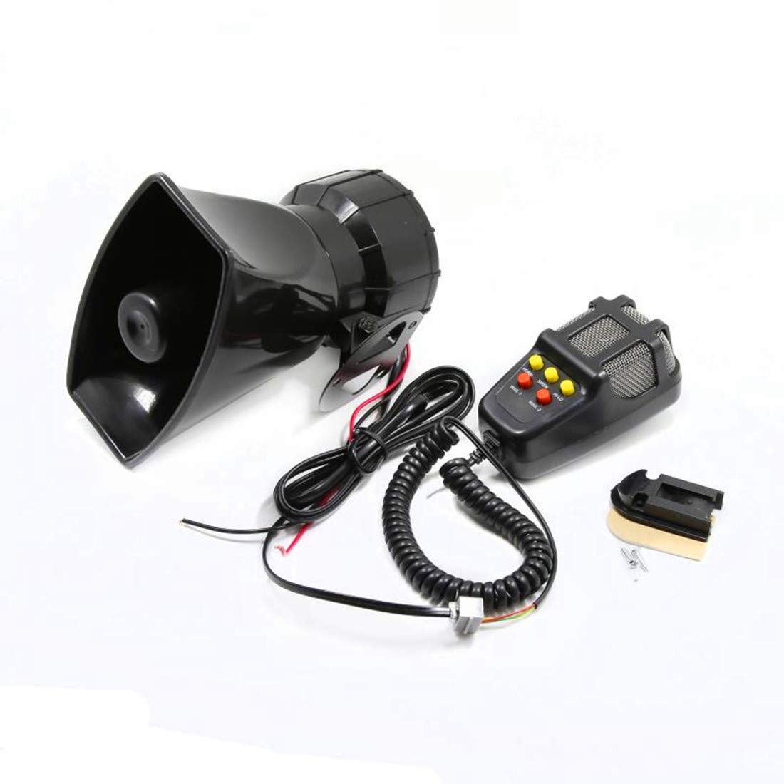 Viping Siren Police Car Siren Horn Speaker Car Shouting Alarm Police Horn With Microphone Amplifier 12V 80W Emergency Sound Ampl