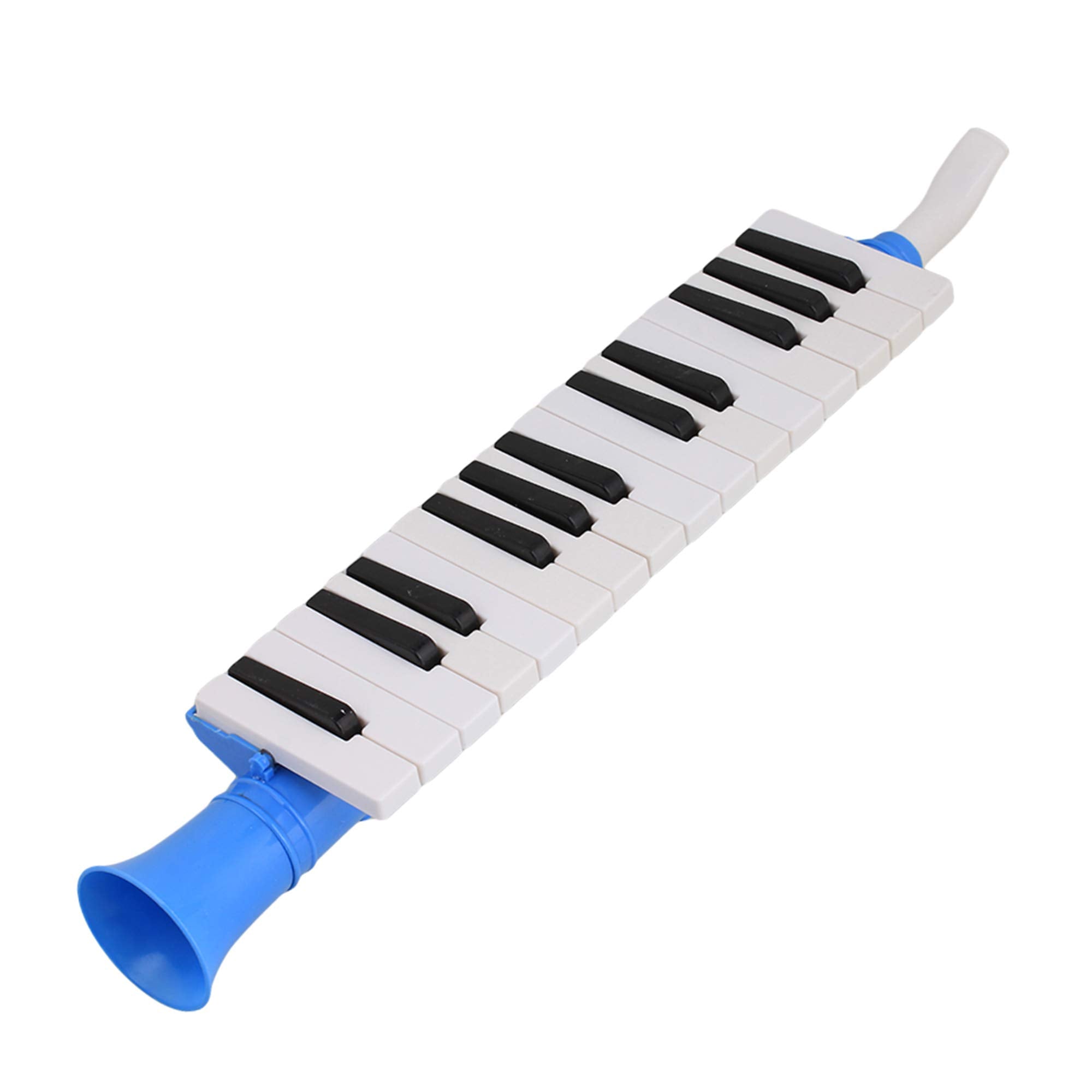 Yibuy 27 Keys Melodica Mouth Organ Wind Piano Qm27A Black White Keyboard