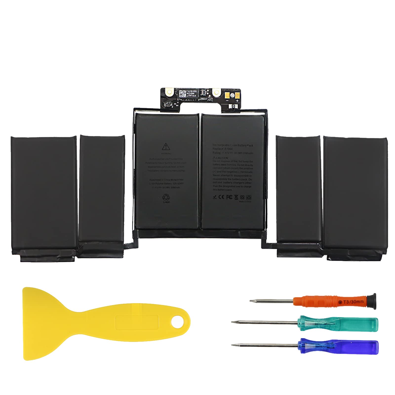 Antiee A1989 Battery Replacement, A1964 Battery For Macbook Pro 13'' A1989 (Mid 2018 2019) A2251(2020 Release) Emc 3214 3358 334