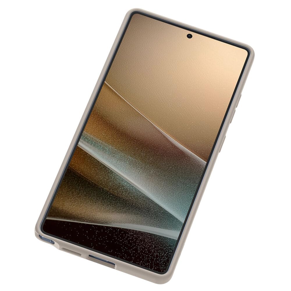 Spigen Silicone Fit Magfit Designed For Galaxy S25 Ultra Case [Qi2 Certified/Magnet For Galaxy] (2025) - Natural Titanium