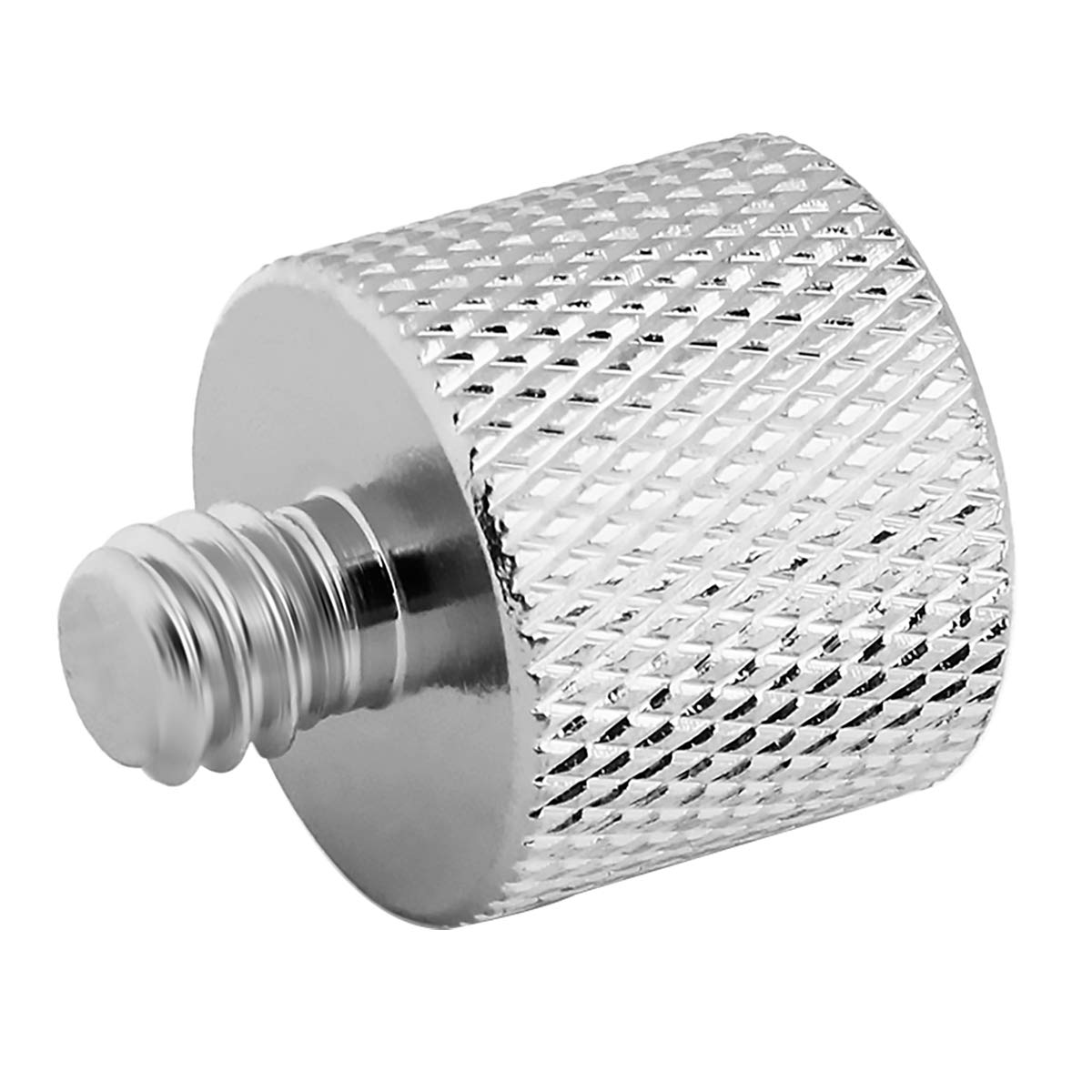 Jomley 3/8 To 1/4 Adapter, 3/8'' 16 Female To 1/4'' 20 Male Thread Adapter For Camera Monitor, Mic Stand,Tripod   2 Pack