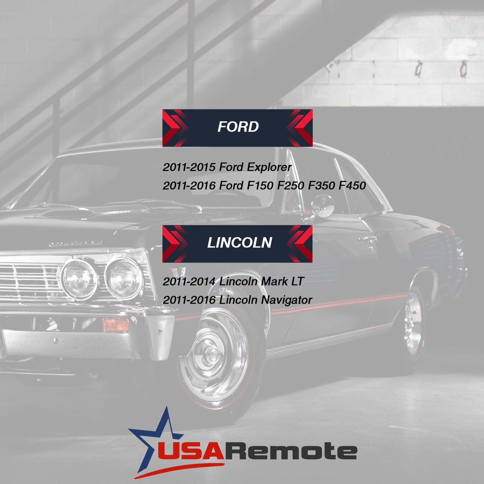 Car Key Fob Keyless Entry Remote Start Fits Ford, Lincoln, Mercury, Mazda (Cwtwb1U793 4 Btn)   Guaranteed To Program