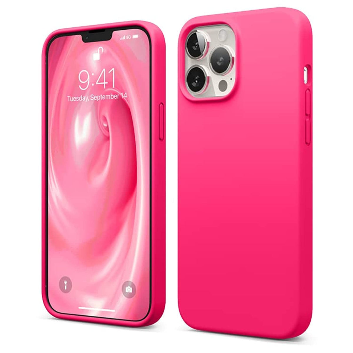 Elago Compatible With Iphone 13 Pro Max Case, Liquid Silicone Case, Full Body Screen Camera Protective Cover, Shockproof, Slim C