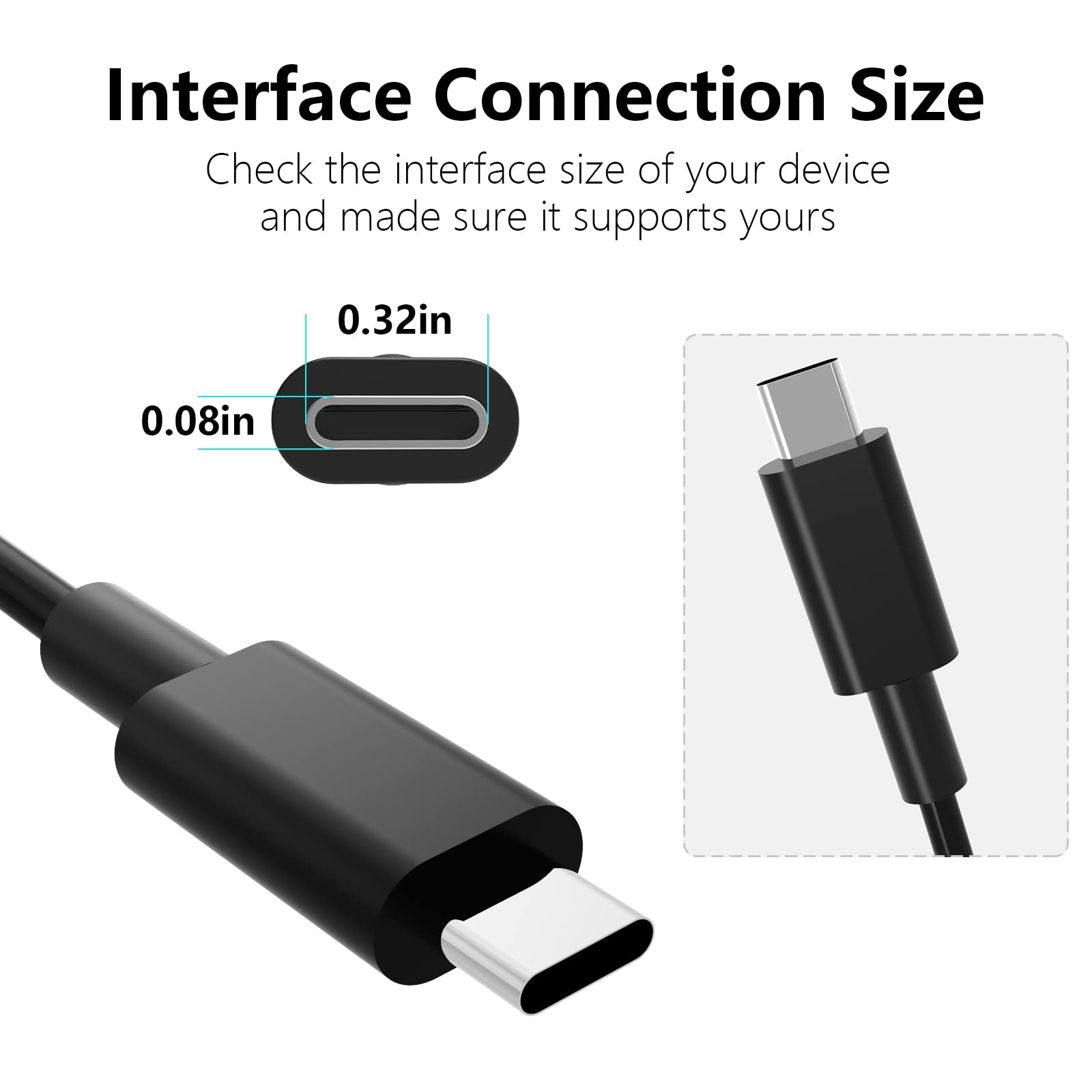 90W Usb C Ac Charger For Original Dell Latitude 3400,3500, 5289,5300 2In1,7400 2In1,7300, 7390 2In1, 7200 2In1,9410 2 In 1,9510,