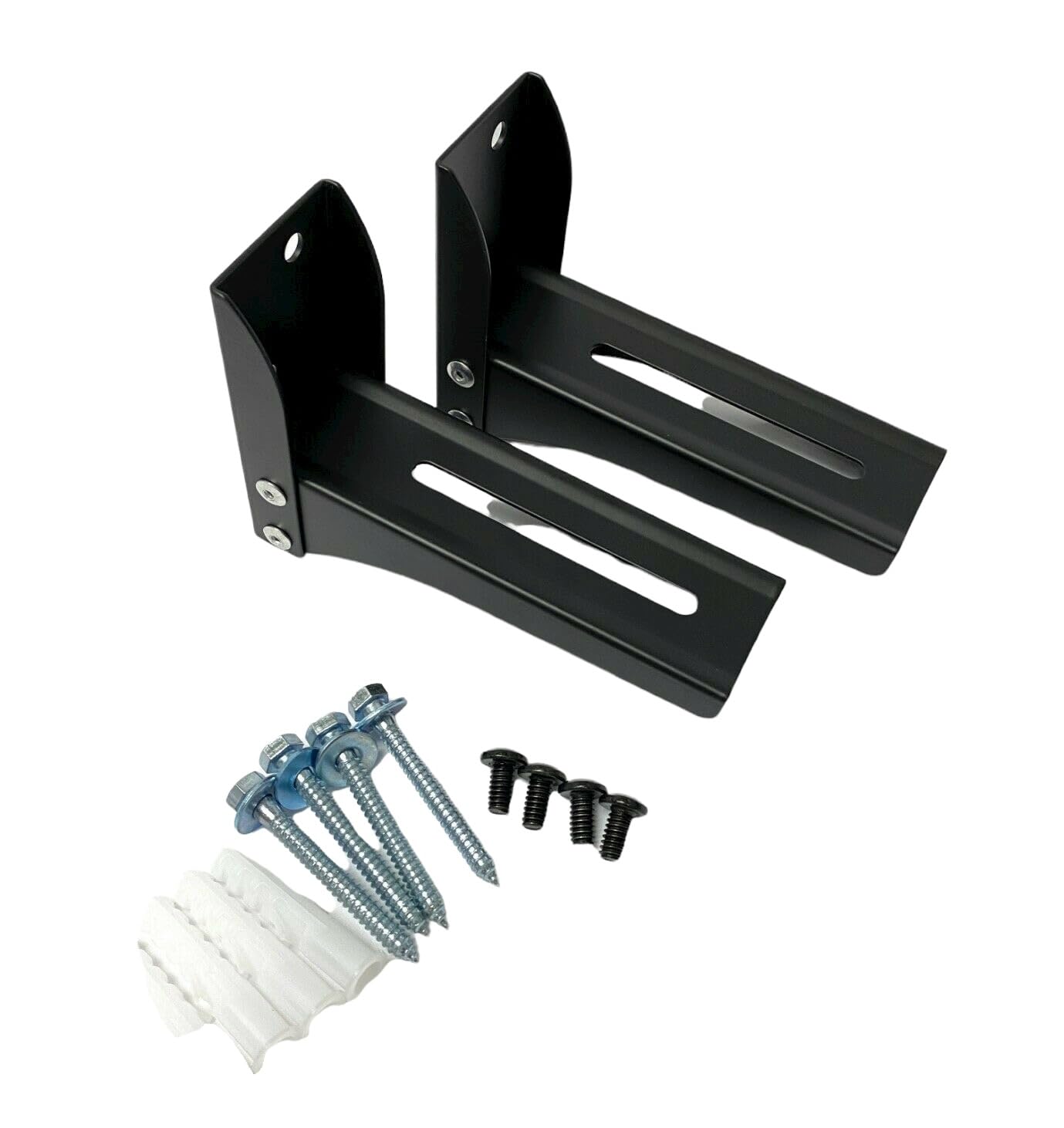 Usav Solutions Metal Wall Mount Brackets For Black Bose 151 Speaker   Pair