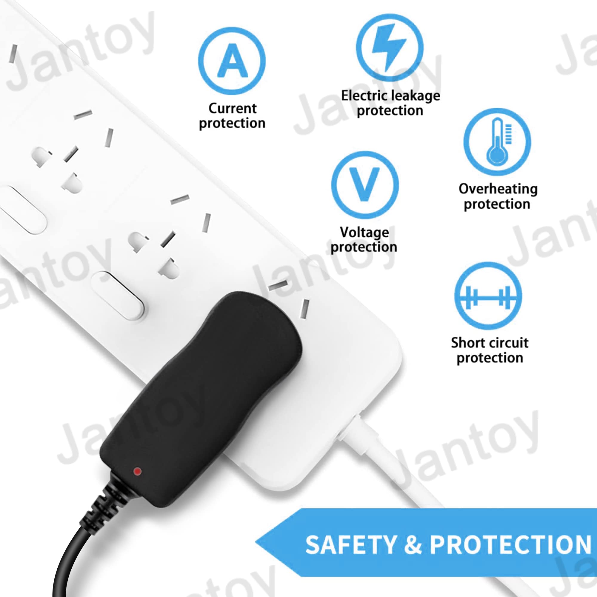 Jantoy 4V Ac Charger For Ryobi Cordless Screwdriver Models Hp44L Hp34L Circle Tip Input