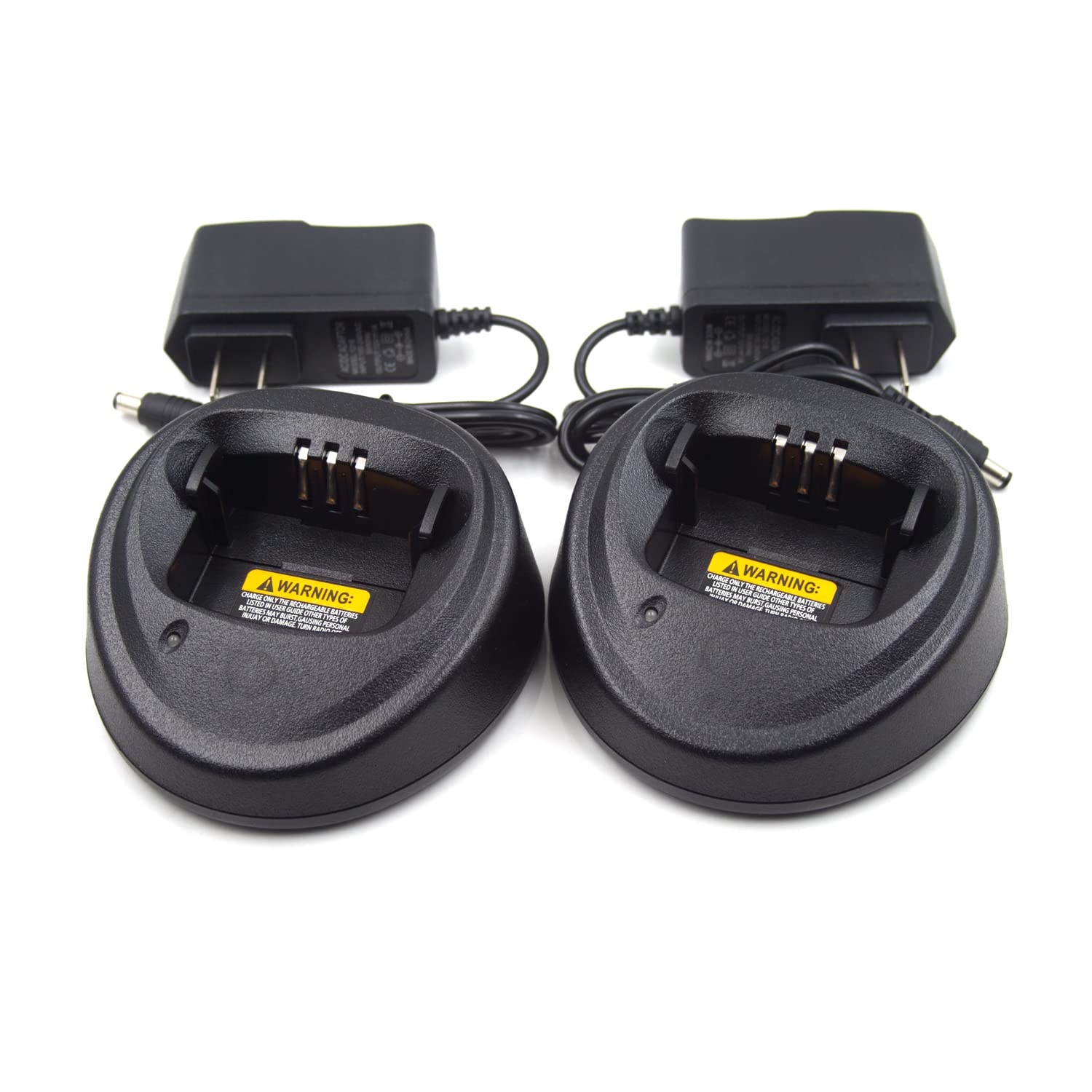 (2 Pack) Wpln4137 Charger For Motorola Cp200 Cp200D Cp150 Cp180 Pr400 Dep450 Nntn4496 Nntn4497 Nntn4970 Wpln4138