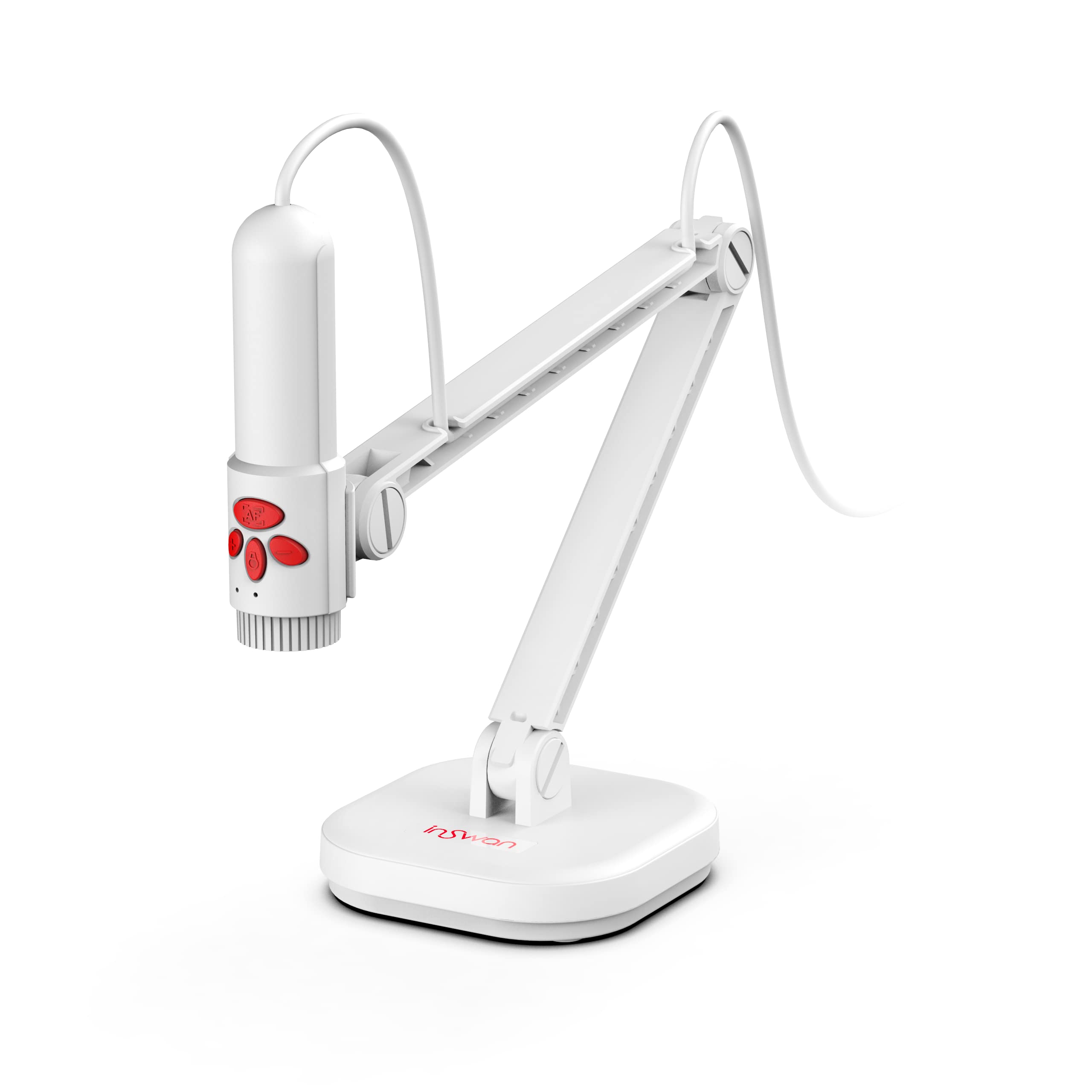 Inswan Ins 3 Detachable Usb Document Camera For Teachers, Built In Mic, Light, Autofocus   Windows, Mac Os, Chromebook For Remot