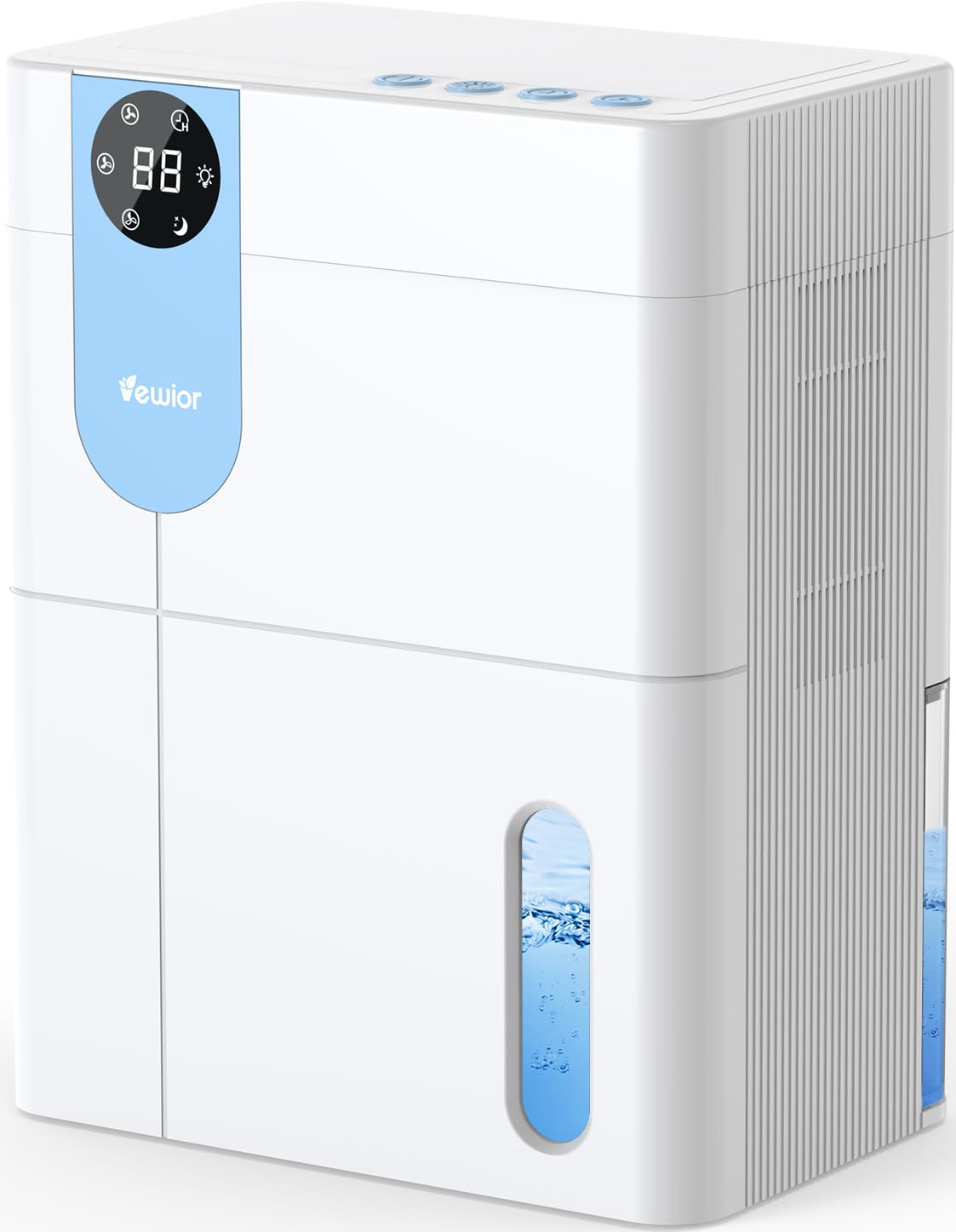 Dehumidifier, Vewior 152 Oz Dehumidifiers For Home, Quiet Dehumidifier For Basement With Large Water Tank, Dehumidifiers For Bat