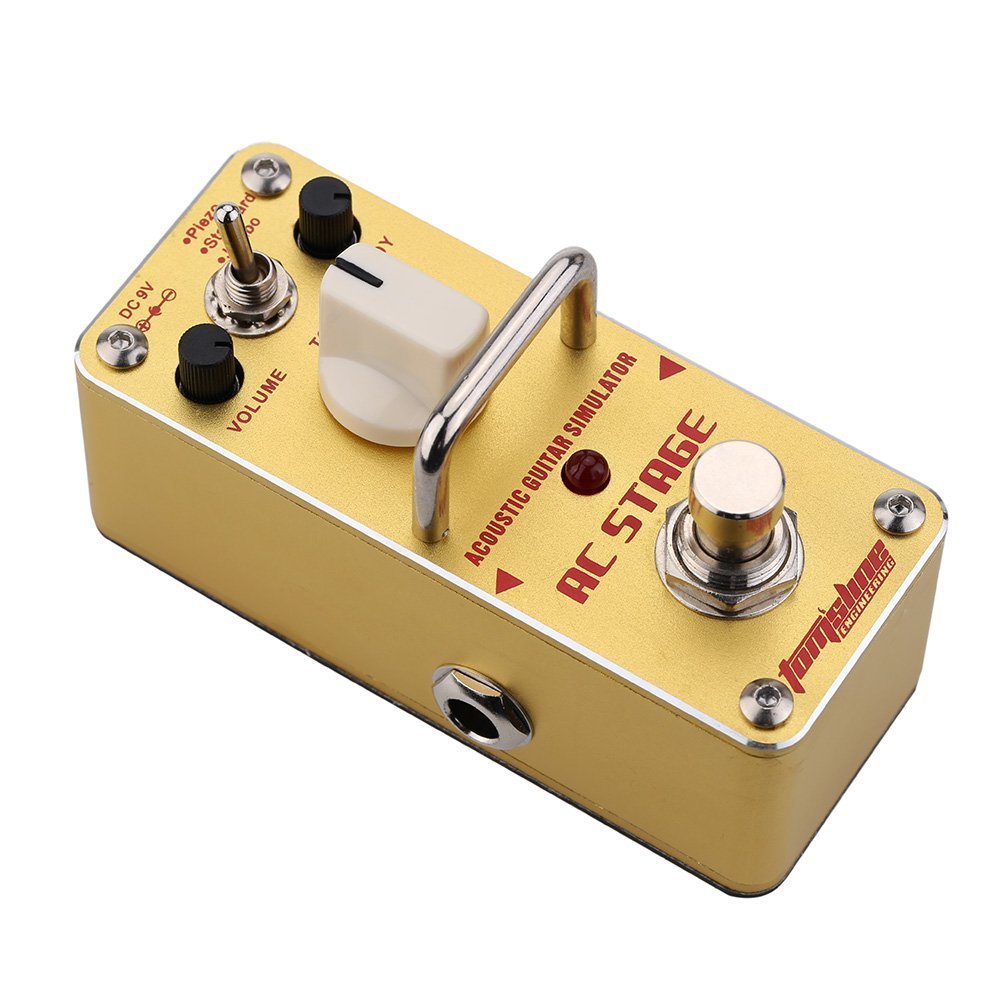 Tomsline Aas 3 Ac Stage, Acoustic Guitar Simulator Pedal
