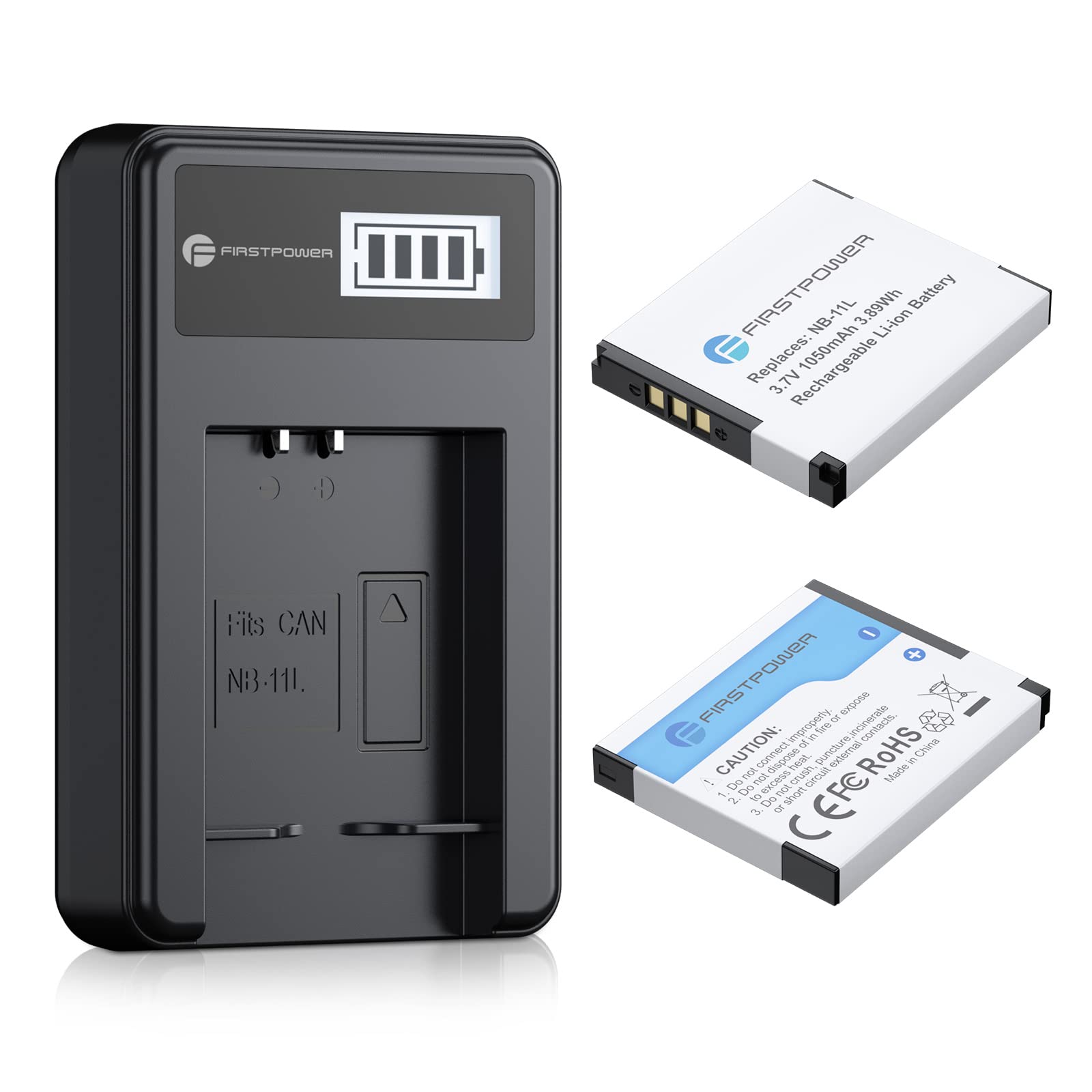 Firstpower Nb 11L Nb 11Lh Battery And Usb Charger For Canon Powershot Elph 180 Elph 360 Elph 110 Elph 130 Elph 135 Elph 150 Elph