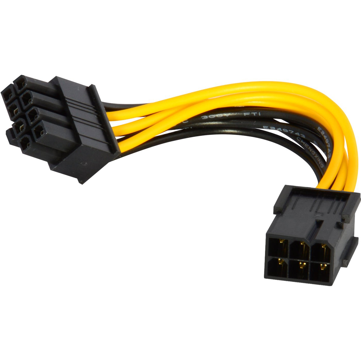 JacobsParts 6-pin to 8-pin PCI Express Power Converter Cable for Video Card