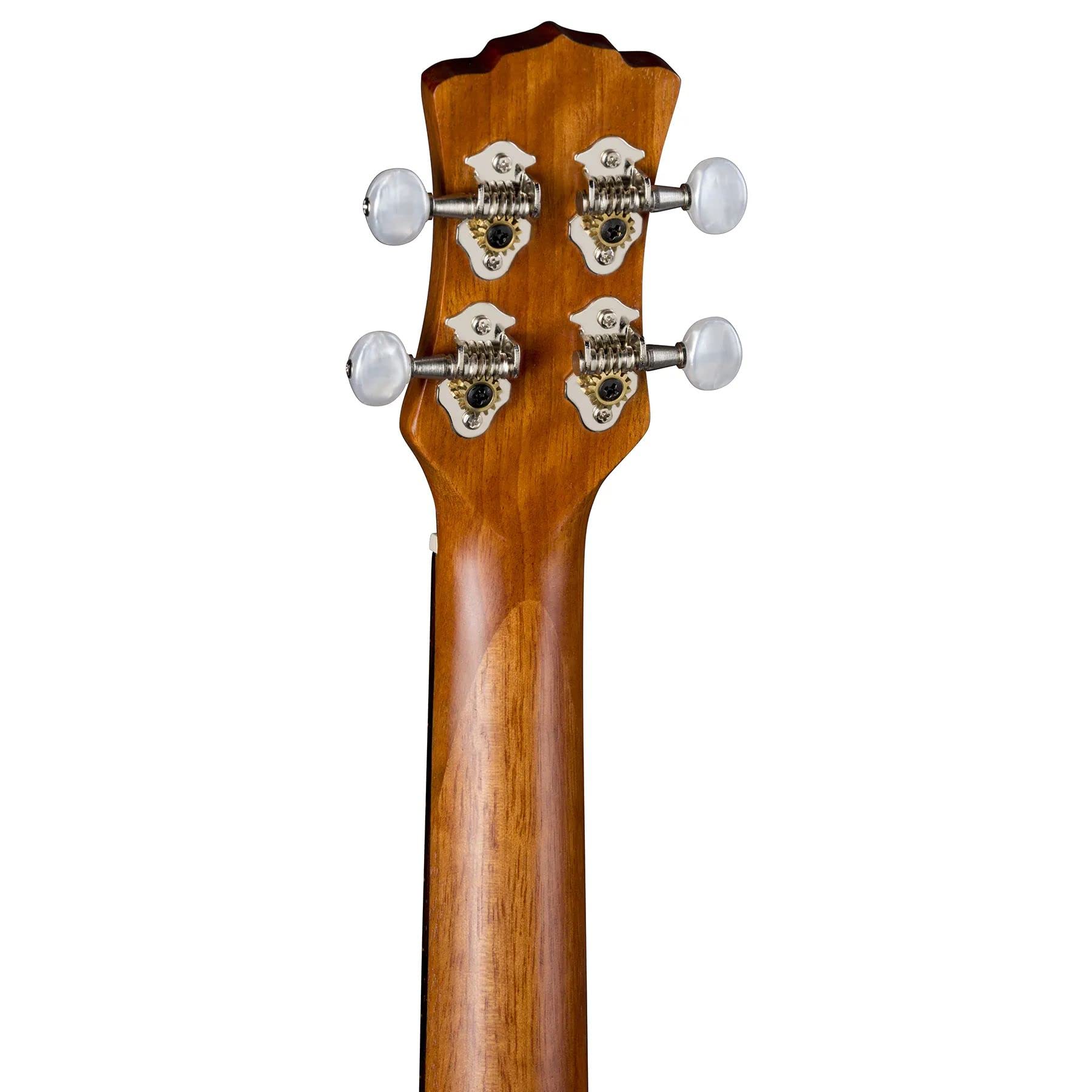 Luna Tattoo Concert Mahogany Ukulele With Gig Bag, Satin Natural
