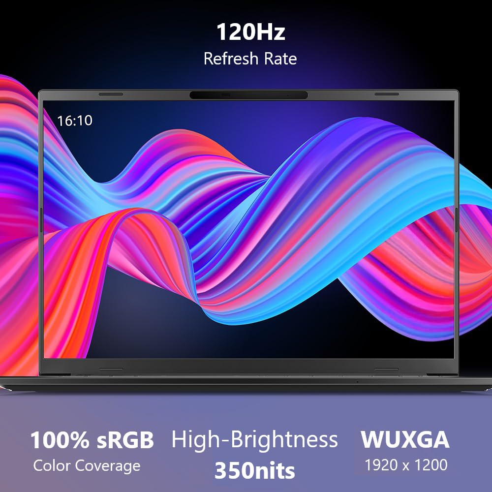 Acer Aspire 16 Ai Copilot+ Pc | 16 Wuxga 120Hz 100% Srgb Display | Snapdragon X X1-26-100 | Npu: 45 Tops - Gpu: Up To 1.7 Tflops