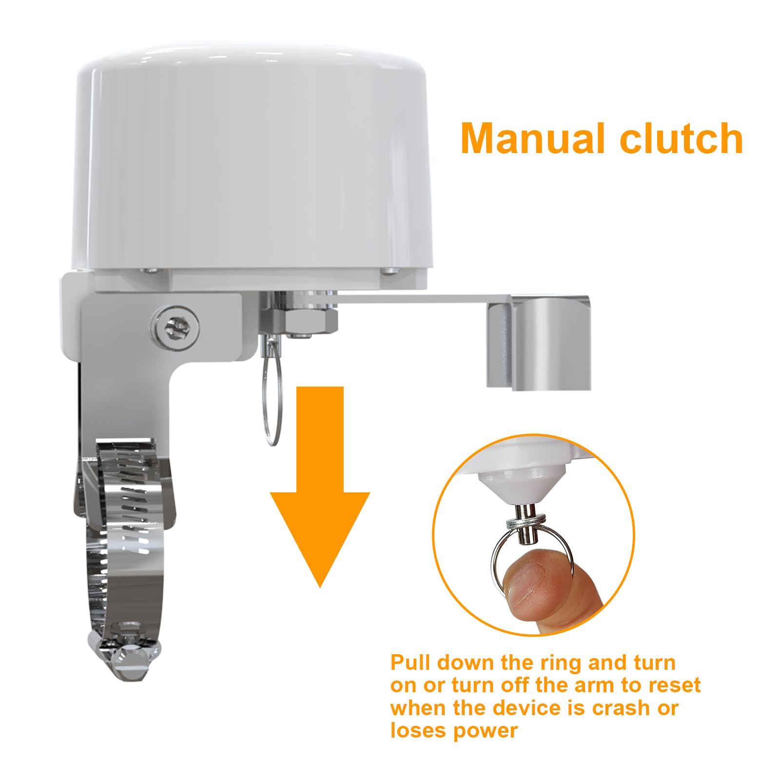 Wifi Smart Water Valve Shut Off Tool Automatic Remote Control On And Off Electric Gas Shutoff Valve Main Compatible With Alexa