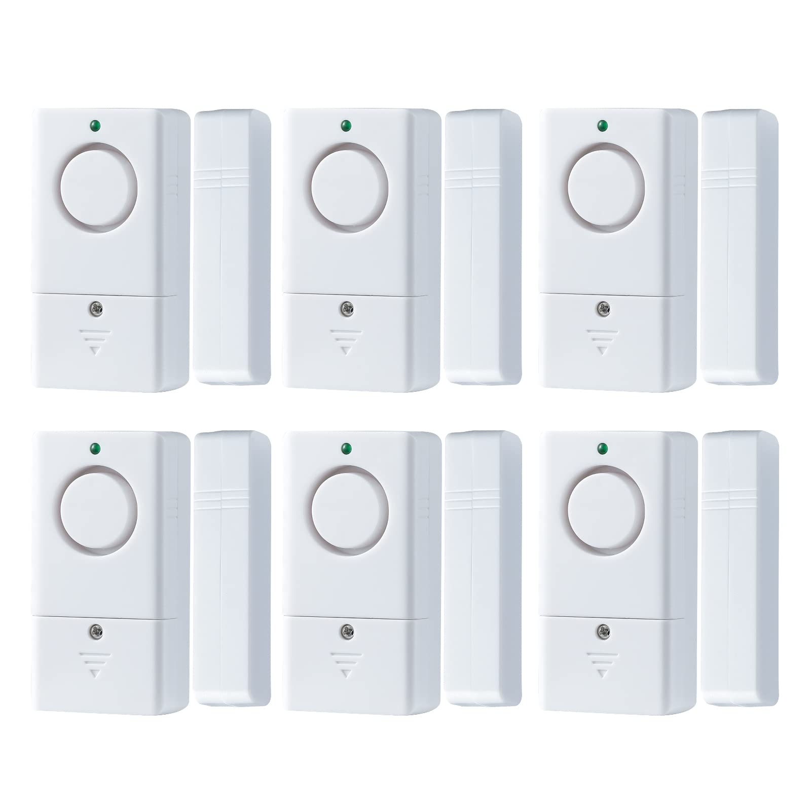 Door Alarm Alarm For Doors When Opening, 120Db Window Door Alarm, Door Window Alarm For Kids Safety, 6 Pack Pool Alarm For Kids