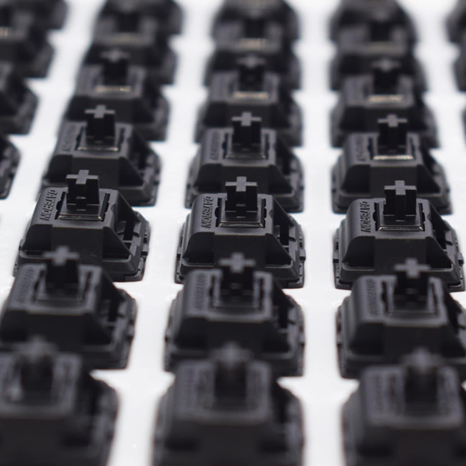 Gateron Oil King V2 Pre Lubed 5Pin Linear Switches For Mechanical Keyboard (36 Pcs, Oil King)