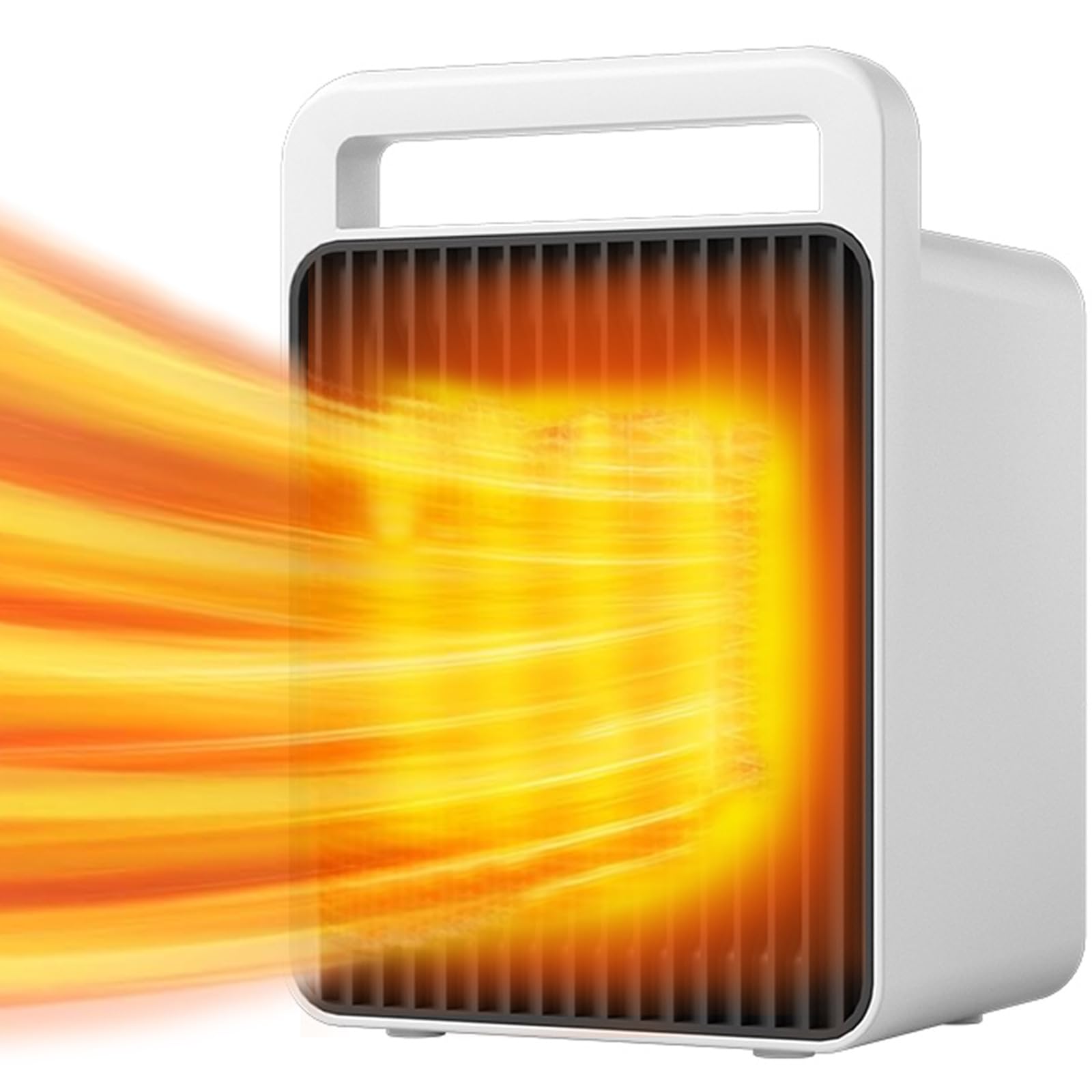 Portable Space Heater Small Space Heaters For Indoor Use,Mini Heater For Office Desk 900W Safe And Quiet Ceramic,Small Heater Fa