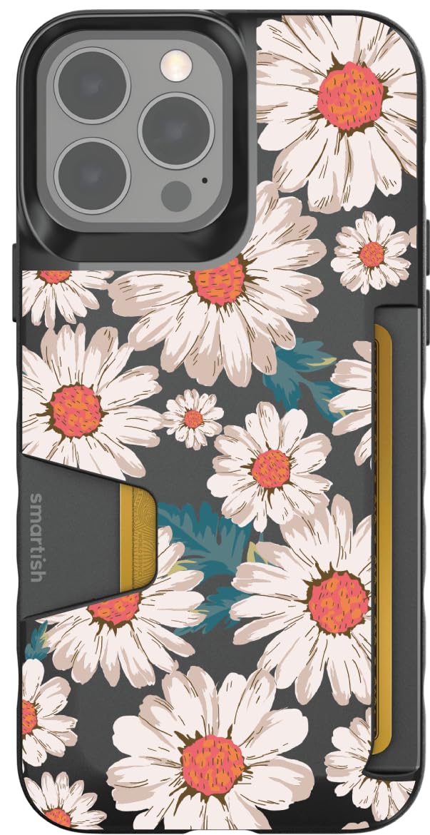 Smartish - Daisy IF You DO - iPhone 13 Pro Max Wallet Case - Wallet Slayer Vol 1 [Slim + Protective] Credit Card Holder - Fits i