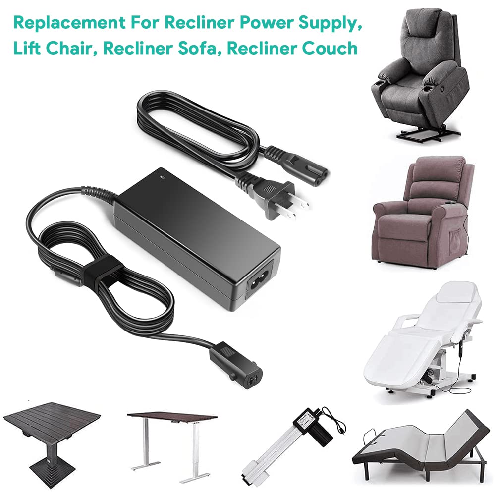 TFDirect HKY 29V AC Adapter for KD Kaidi Kddy008B Electric Recliner, Model 8541760457, Compatible Power Supply Cord