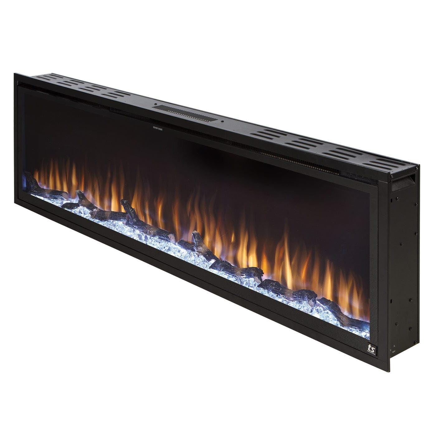 Touchstone Sideline Elite Smart 60    Wifi Enabled Electric Fireplace   In Wall Recessed   60 Color Combinations   1500/750 Watt