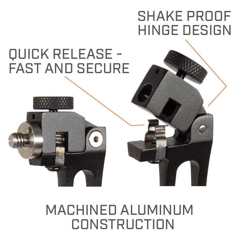 Bushnell Quick Release Binocular Tripod Adaptor Accessory_Bahqradpt, One Size