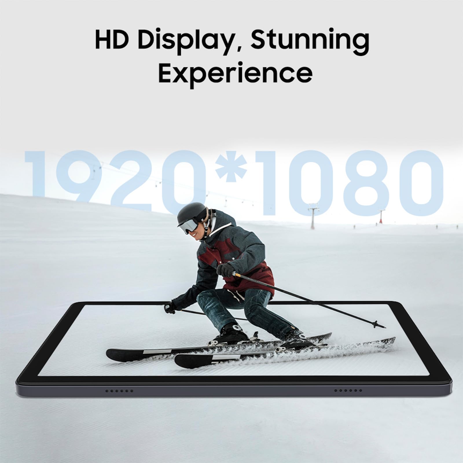 Apolosign Tablet, 10.1    Android Tablet With Octa-Core Processor, Lcd Touchscreen, 8(4+4) Gb Ram, 64Gb Rom, 1Tb Expandable Stor