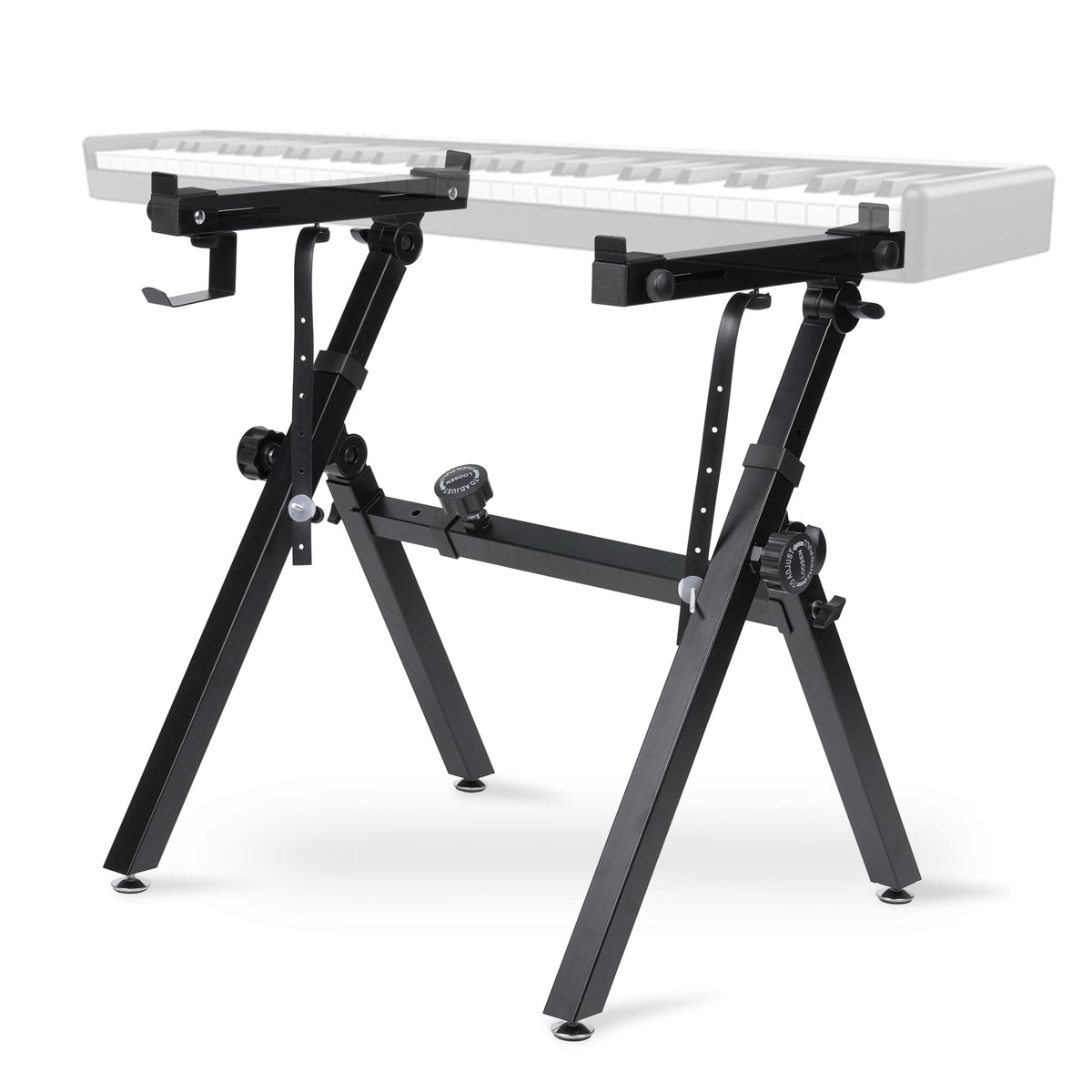 Halostand Universal Keyboard Stand, Z-style Heavy-Duty Piano Stand, Ad ...