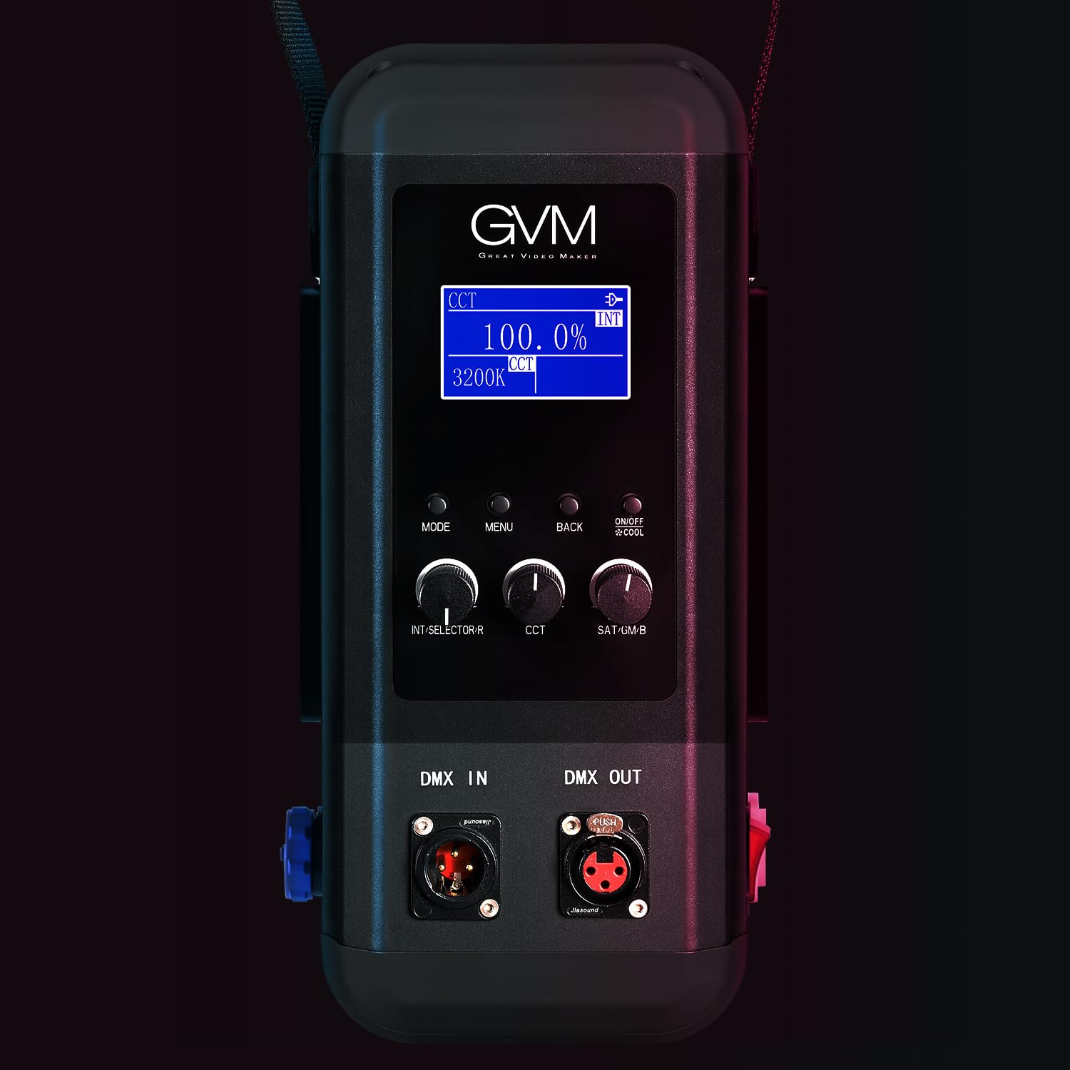 Gvm 600W Led Video Light, 5600K Led Studio Light Photography Lighting With App/Dmx Control, 129000Lux/1M Continuous Lighting For