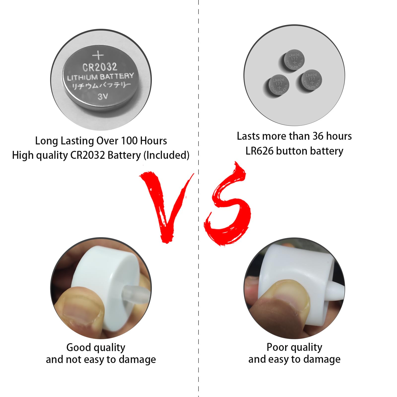 Vetour Flameless Led Tealights Candles:400Pcs Battery Operated Electric Tea Light Candle Last 200Hours Safe And Romantic For Tha