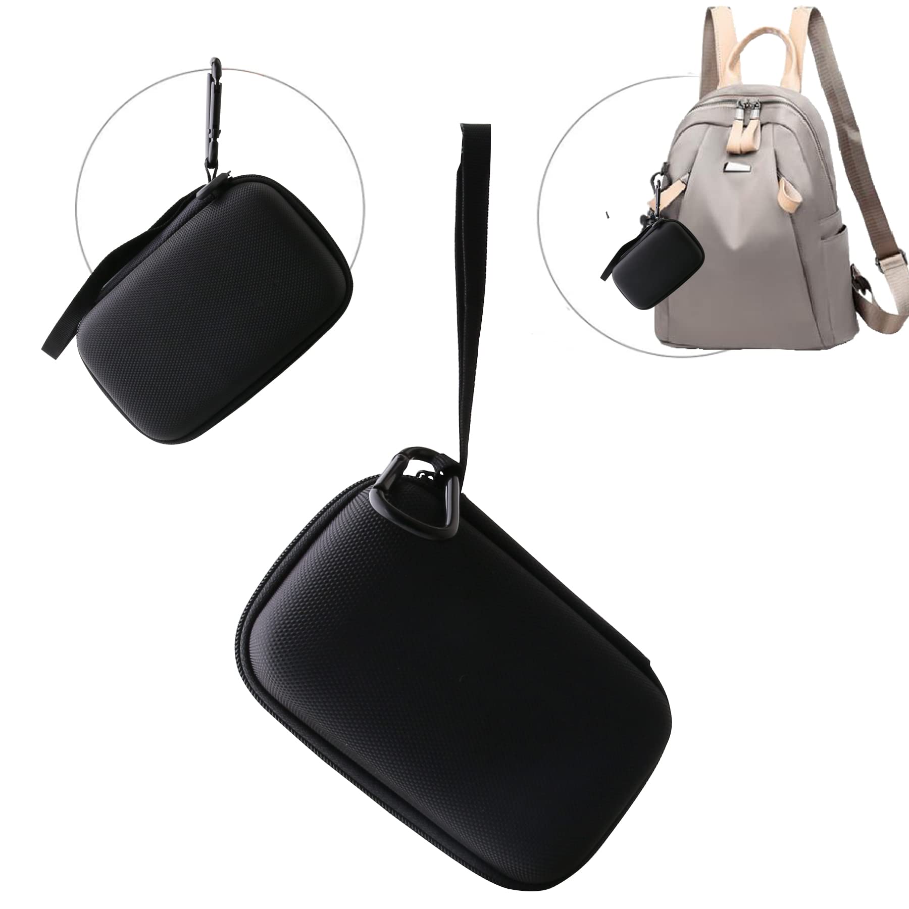 Werjia Hard Storage Travel Case Compatible With Manscaped Handyman Compact Face Shaver