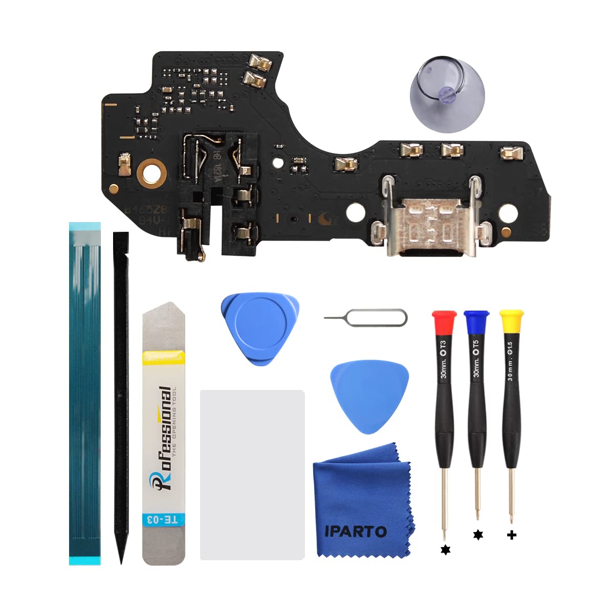 Iparto Charging Port Replacement For 6.5'' Samsung Galaxy A03S A037U (Us Version Only,Not For A037G A037W And A03) Charging Port