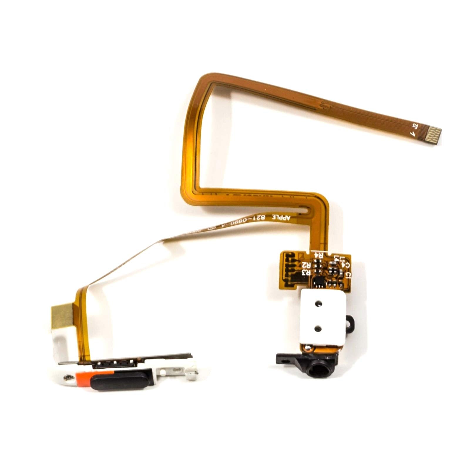 Lehang Headphone Audio Jack Hold Switch Flex Replacement Compatible With Ipod Classic 6Th 7Th 80Gb 120Gb 160Gb (Black)