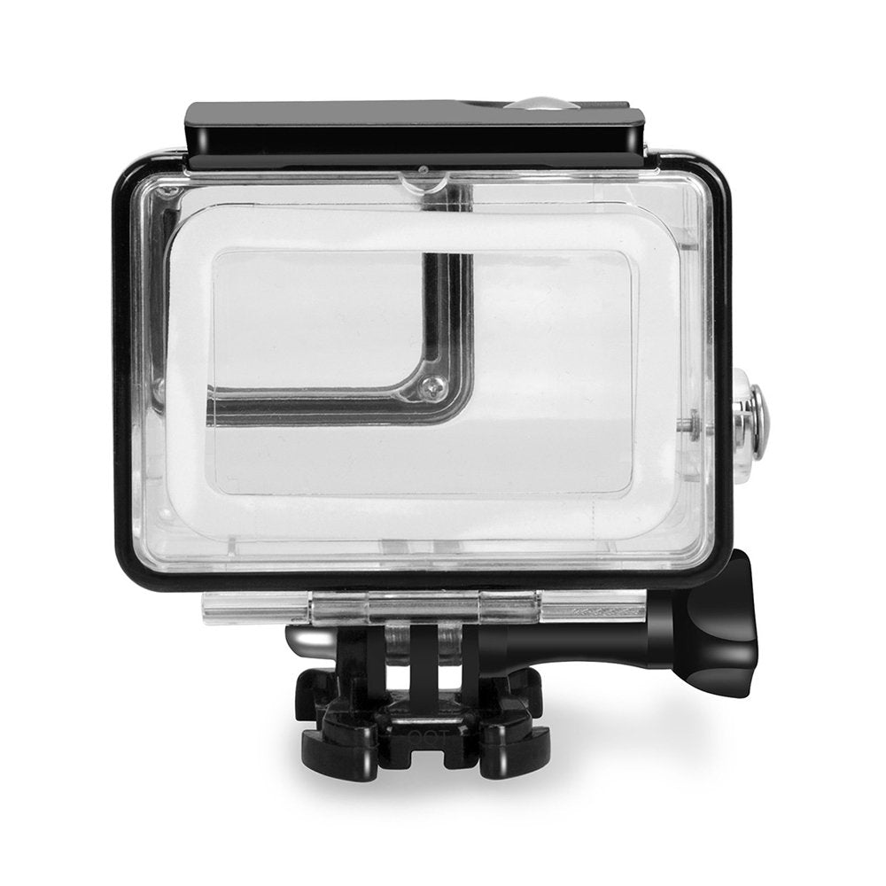 For Gopro Hero 7 Black Waterproof Housing Case, Protective Underwater Diving Housing Shell 45M With Bracket For Go Pro Hero 6/5