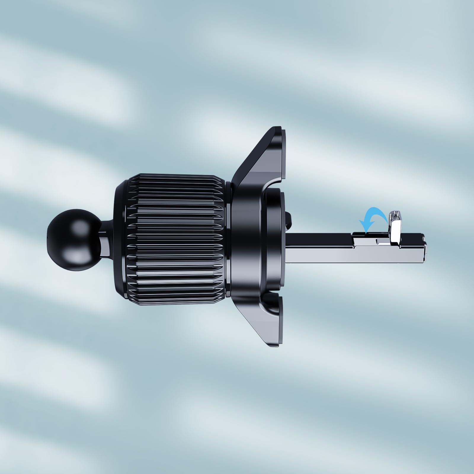 Xuenair Car Vent Clip, [Foldable Hook] Universal Car Phone Clip Holder, Aluminum Vent Clip Cell Phone Holder For Car, Phone Moun