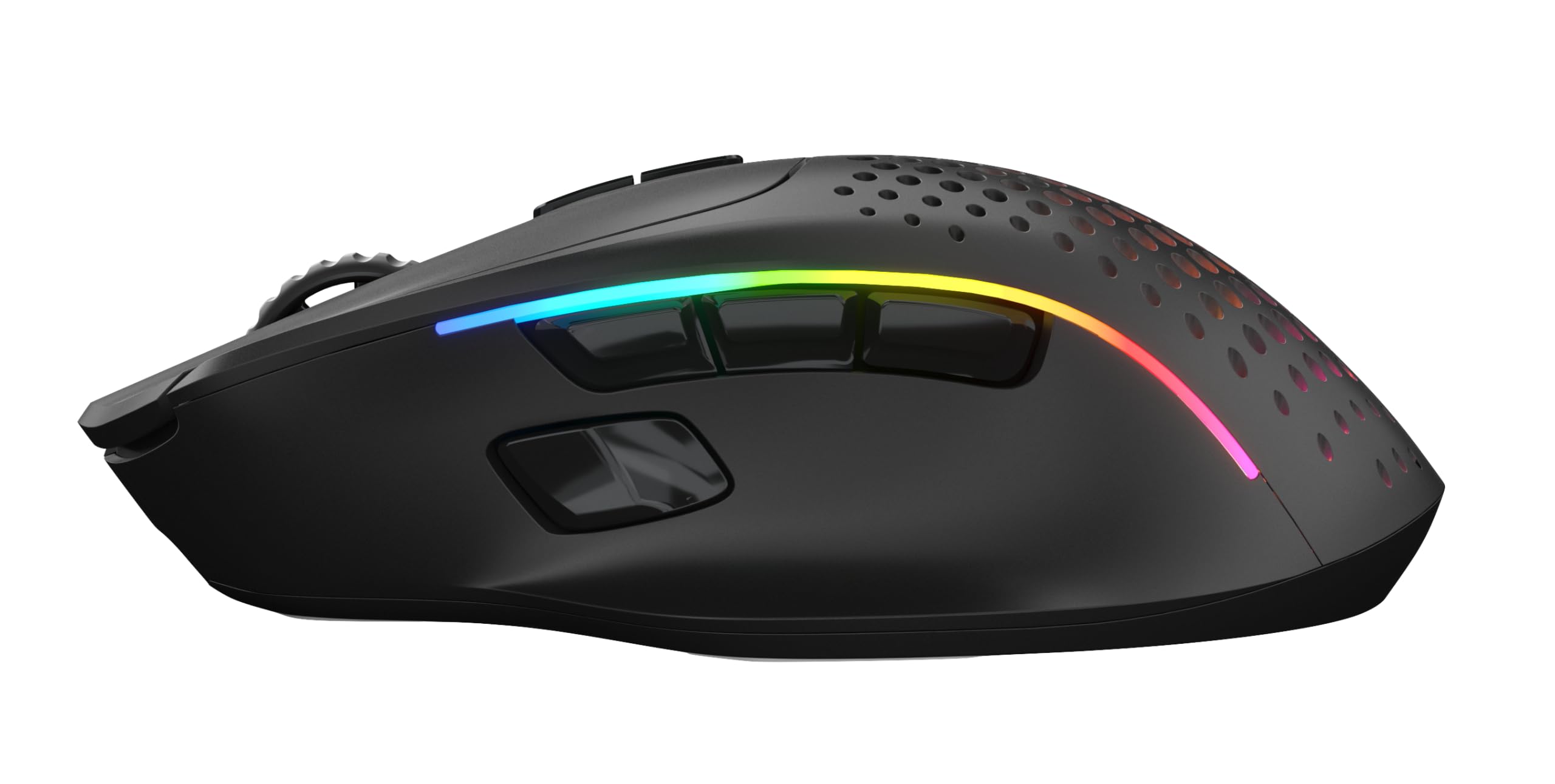 Glorious Gaming Model I 2 Wireless Gaming Mouse   Hybrid 2.4Ghz & Bluetooth, 75G Superlight, 9 Buttons (2 Swappable), Rgb, Ptfe