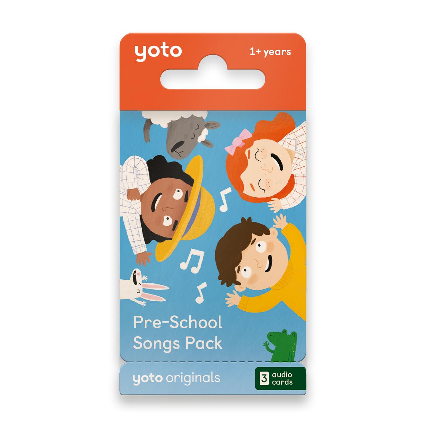 Yoto Pre School Songs Pack   3 Kids Audio Cards For Use With Player & Mini All In 1 Audio Device, Screen Free Listening With Fun
