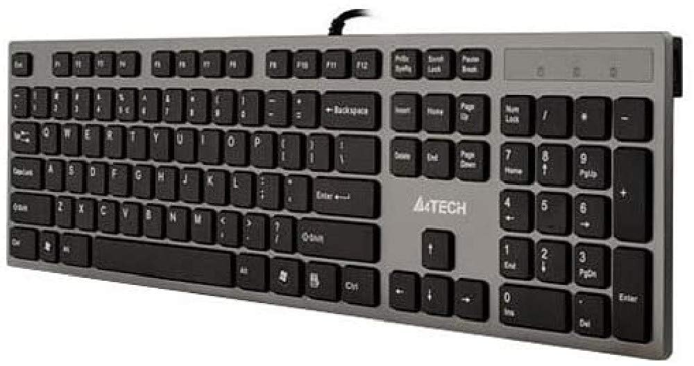 A4tech Kv-300H Keyboard USB Grey, W128260950