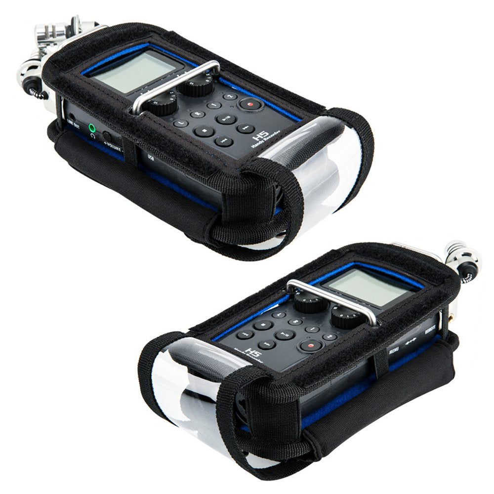 Jjc H5 Protective Carrying Storage Pouch Case Bag For Zoom H5 Handy Portable Recorder Replaces Zoom Pch 5 Case, With Clear Visib