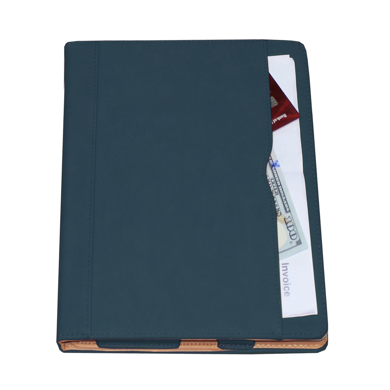 For Ipad 9.7 6Th/5Th Generation 2018/2017, Ipad Air/Air 2 Case, Jytrend Multi Angle Viewing Stand Folio Smart Cover With Pocket For A1893 A1954 A1822 A1823 A1474 A1475 A1476 A1566 A1567 (Navy)