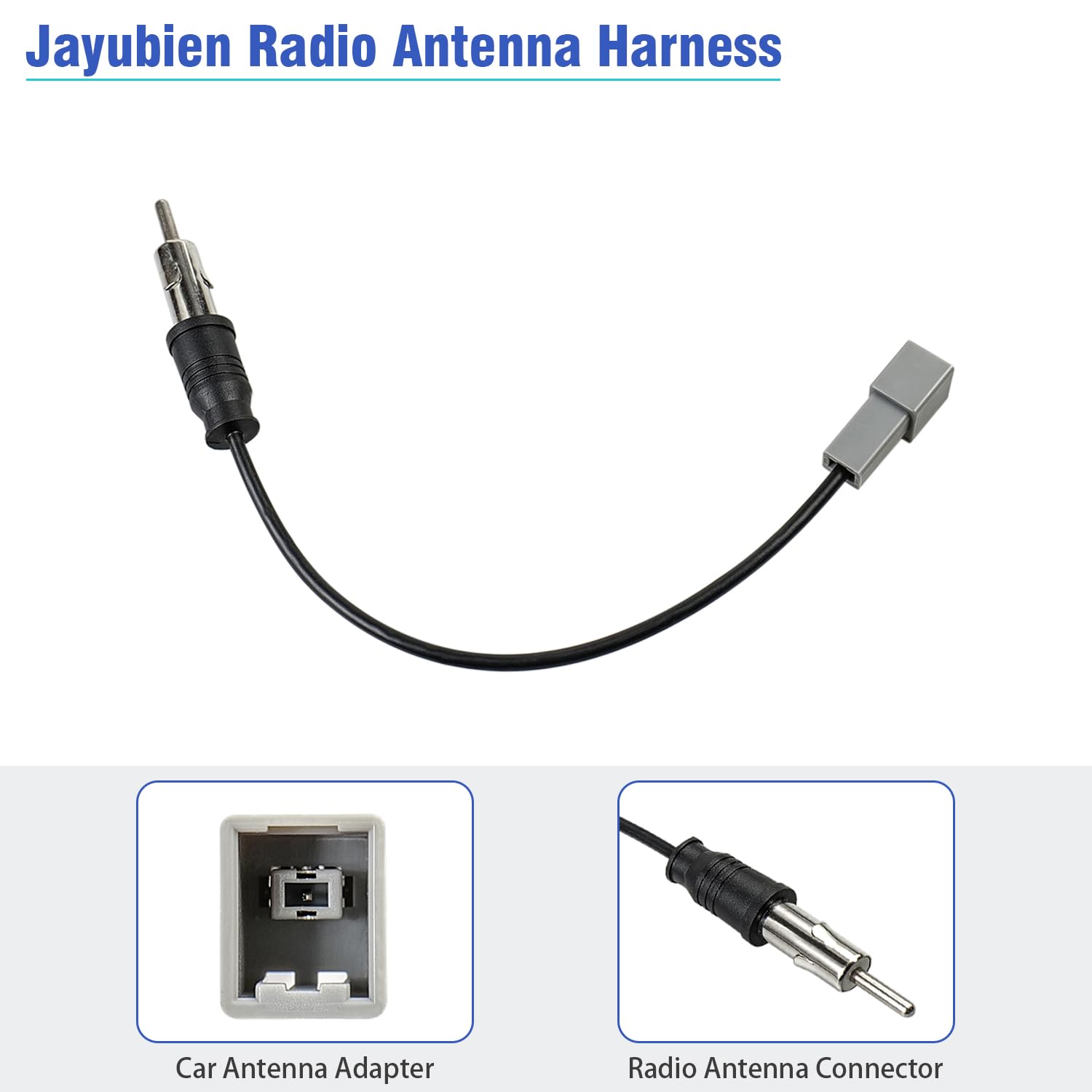 Jayubien Antenna Adapter Replacement For Hyundai Radio Antenna Connector Compatible With Accent Elantra Genesis Santa Sonata Tuc