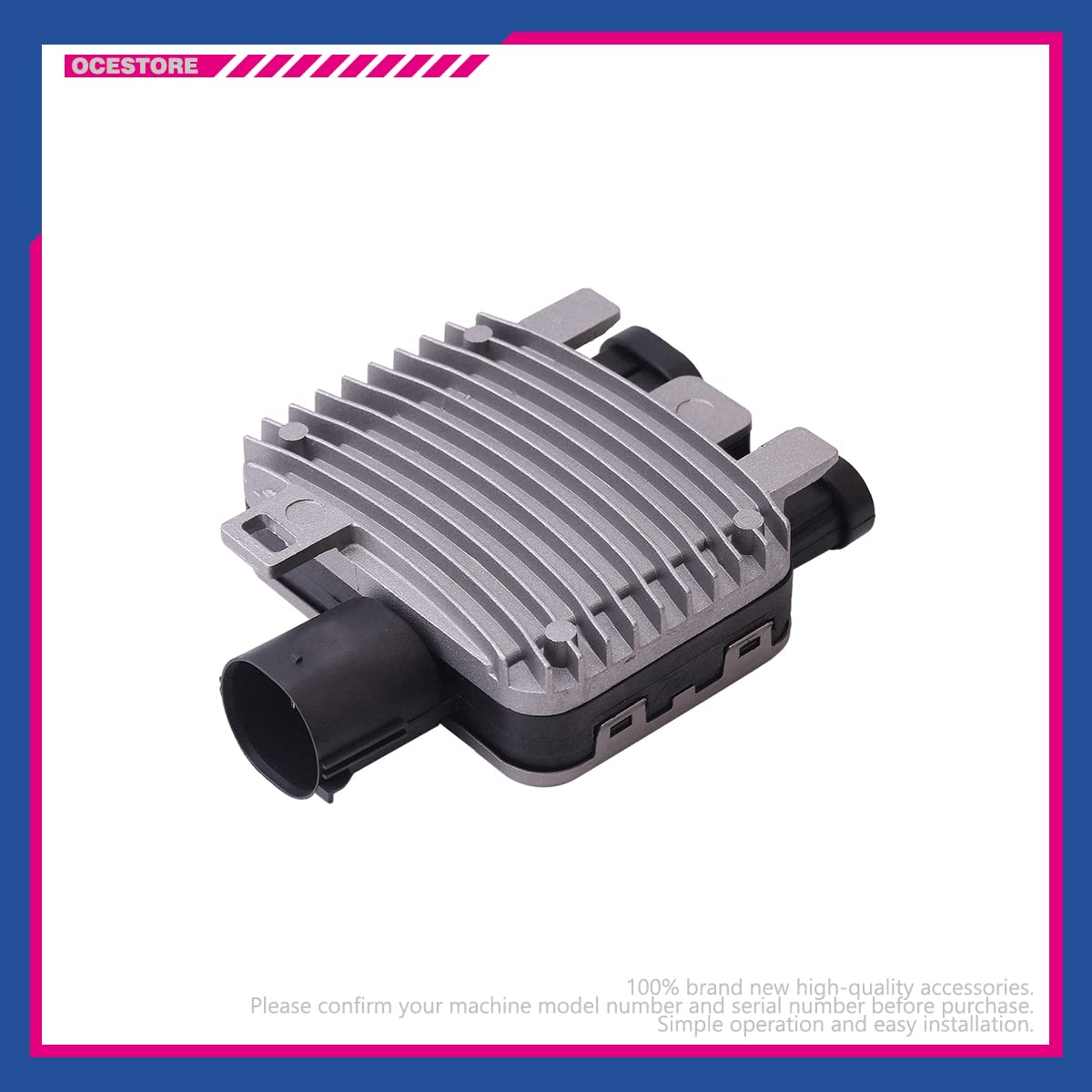 Ocestore Aj51 15 15Ya Cooling Fan Unit Control Module 7T438C609Ba Compatible With S60 S80 V70 Xc70 Xc60 7G919A819Aa Cooling Fan