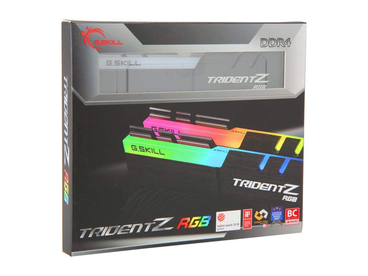 G.Skill Tridentz Rgb Series 16Gb (2 X 8Gb) 288 Pin Ddr4 Sdram Ddr4 3200 (Pc4 25600) Desktop Memory F4 3200C16D 16Gtzrx