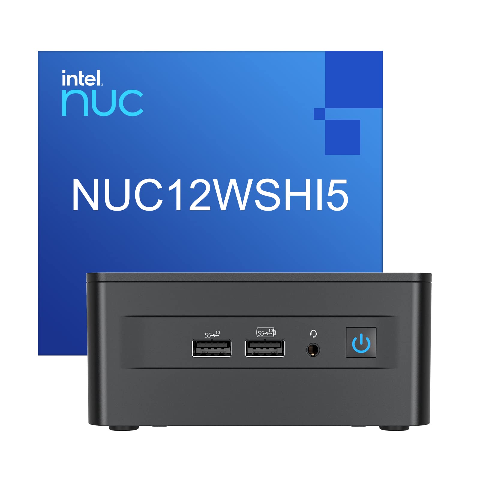 Intel Nuc 12 Pro Wall Street Canyon Nuc12Wshi5 Mini Pc, 12Th Gen Intel Core I5 1240P, 12 Cores, 12Mb Intel Smart Cache, Upto 4.4